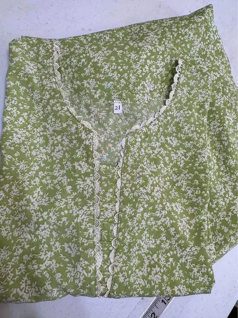 Green Georgette Tailor Stitch 2-Piece Suit, photo 3