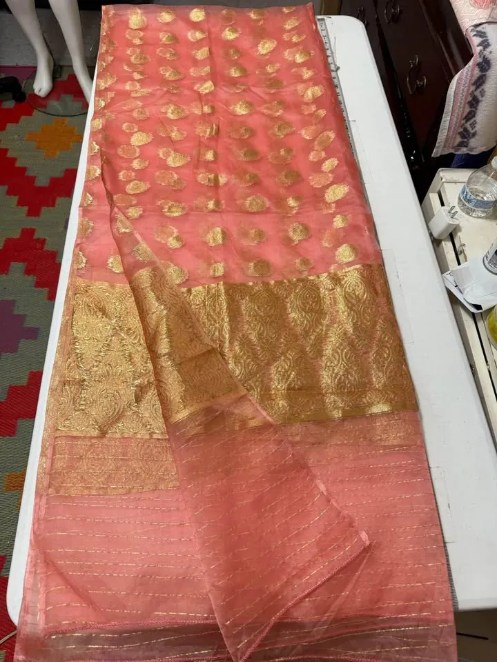 Soft Organza Jacquard Dupatta, photo 4 of 4
