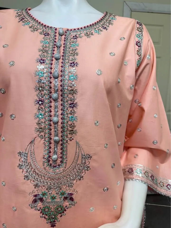 Cotton Party Wear Dress, photo 5 of 5