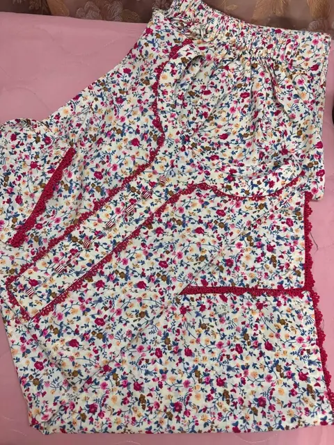 Floral Linen Tailor Stitch 2-Piece Suit / Cordset, photo 4