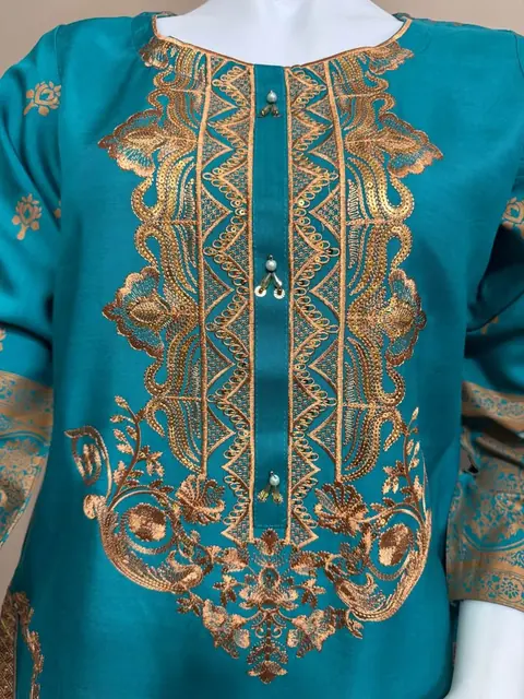 Viscose Embroidered Kurti / Top, photo 3