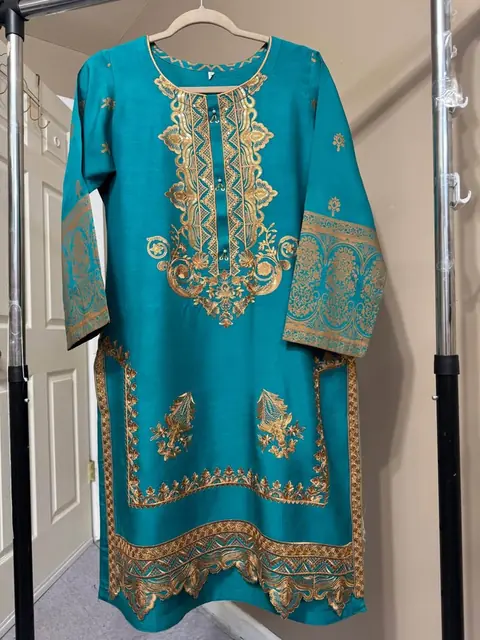 Viscose Embroidered Kurti / Top, photo 5