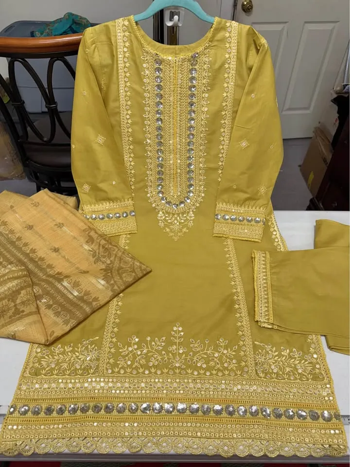 Cotton Embroidered 3-Piece Dress, photo 5 of 5