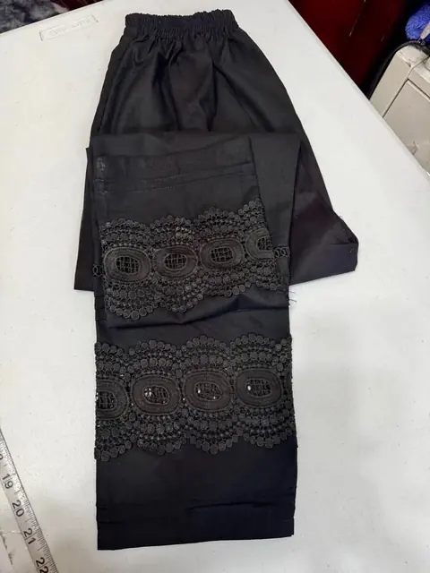 Black Stylish Cotton Pant, photo 4