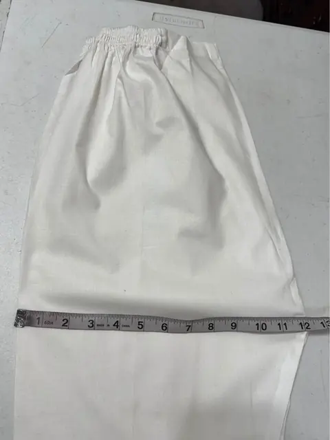 White Stylish Cotton Pant, photo 4