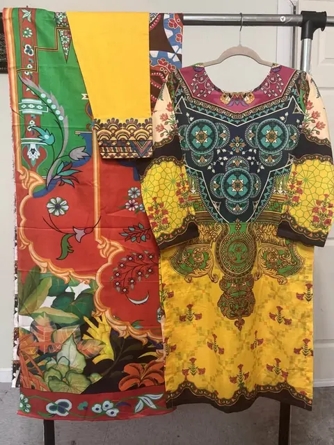 Branded Airjet Lawn Embroidered Dress, photo 3
