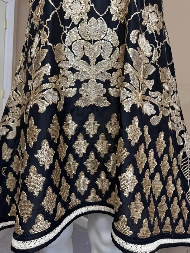 Black Viscose Embroidered Stylish Top, photo 5 of 5
