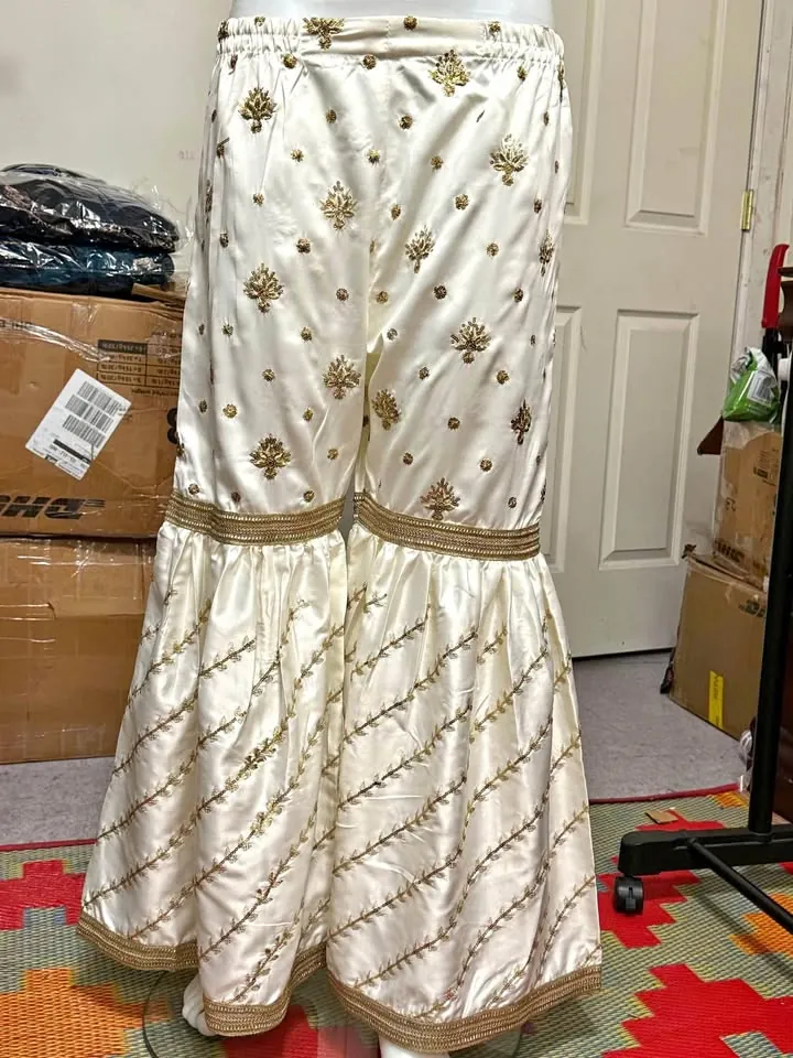 Silk Fancy Garara Pant, photo 1 of 6