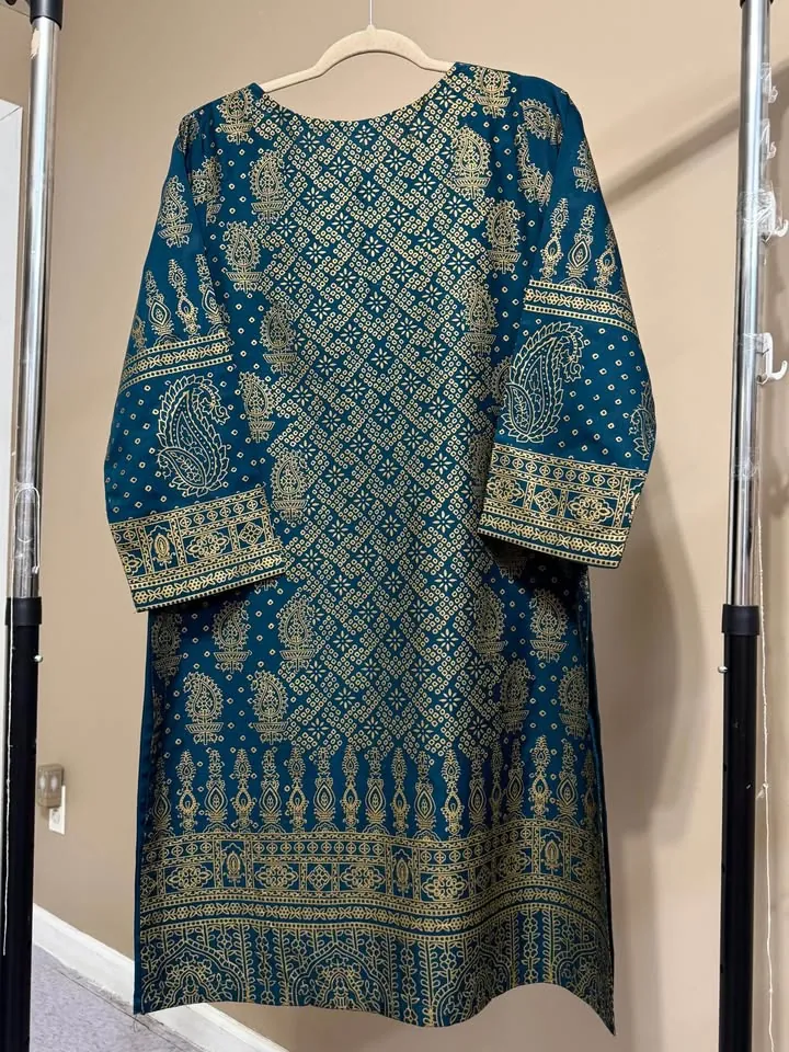 Viscose Embroidered Kurti / Top, photo 6 of 6