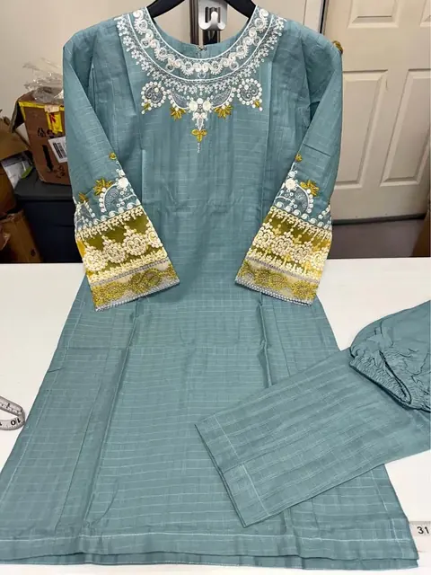 Grey Girls' 2-Piece Dress