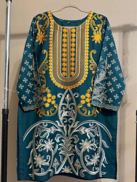 Viscose Embroidered Kurti / Top, photo 3