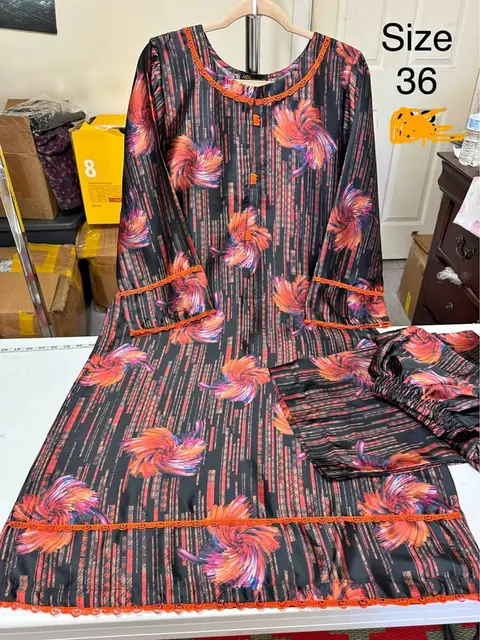 Silk 2-Piece Dress