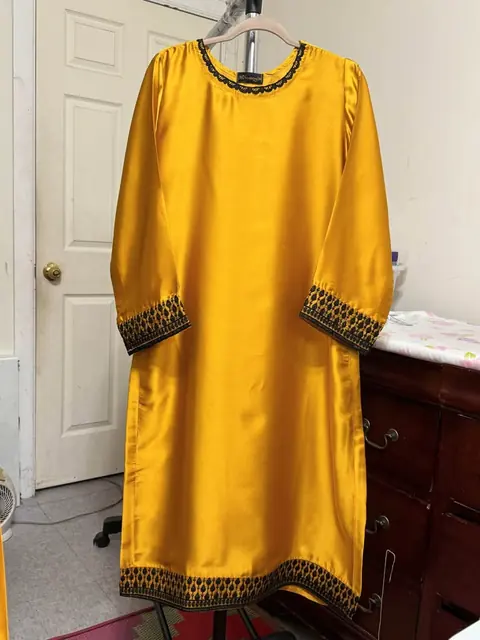 Pakistani Silk Long Kurta / Tunic, photo 3