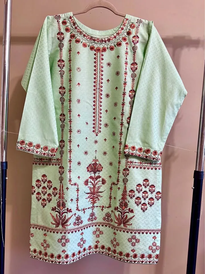 Cotton Embroidered Kurti / Kurta, photo 1 of 4
