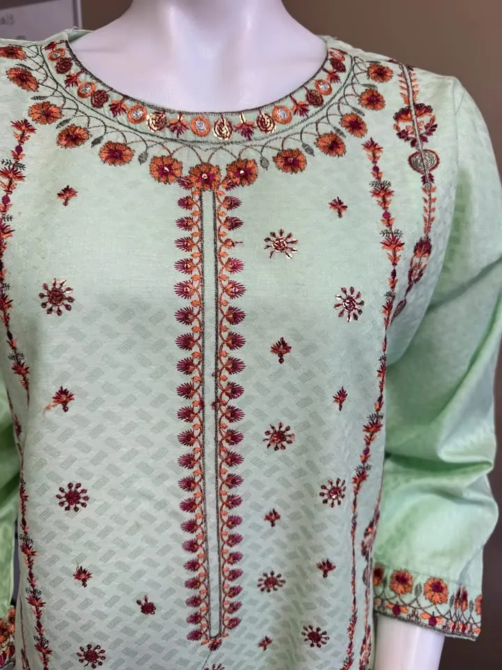 Cotton Embroidered Kurti / Kurta, photo 3 of 4
